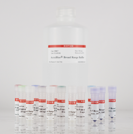 [0037-31007-T] AccuBlue® Broad Range dsDNA Quantitation Kit with DNA Standards - 200 assays