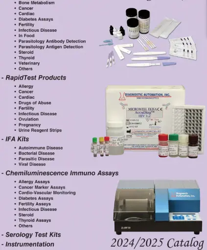 [0328-3144-15] AccuDiag Human T3 (Triiodothyronine) ELISA kit (FDA, IVD) - 96-wells plate